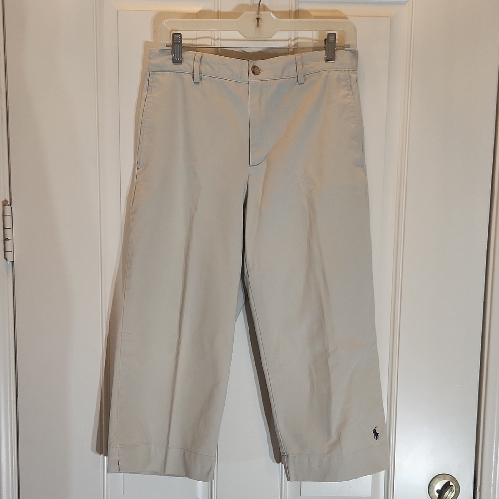 Ralph Lauren Women's Beige Capri